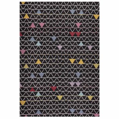 Alfombra Handw Design 190x290 cm Negro