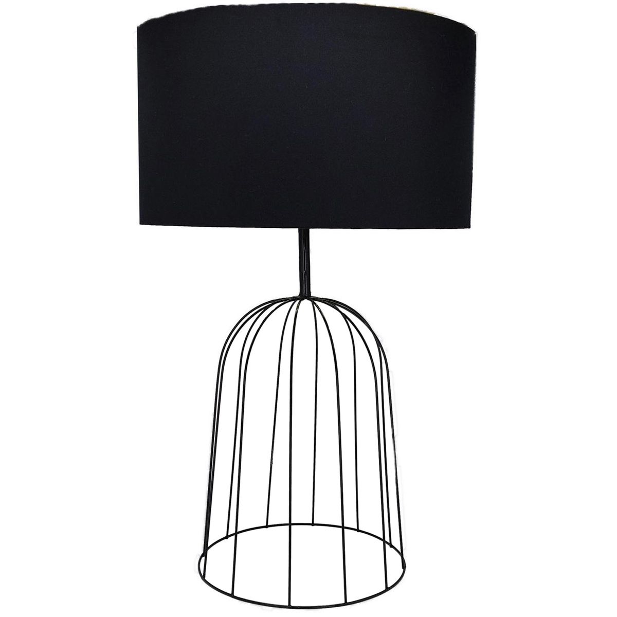 CONCEPT - Lámpara Mesa TLH-H85 Negro 46x71 cm