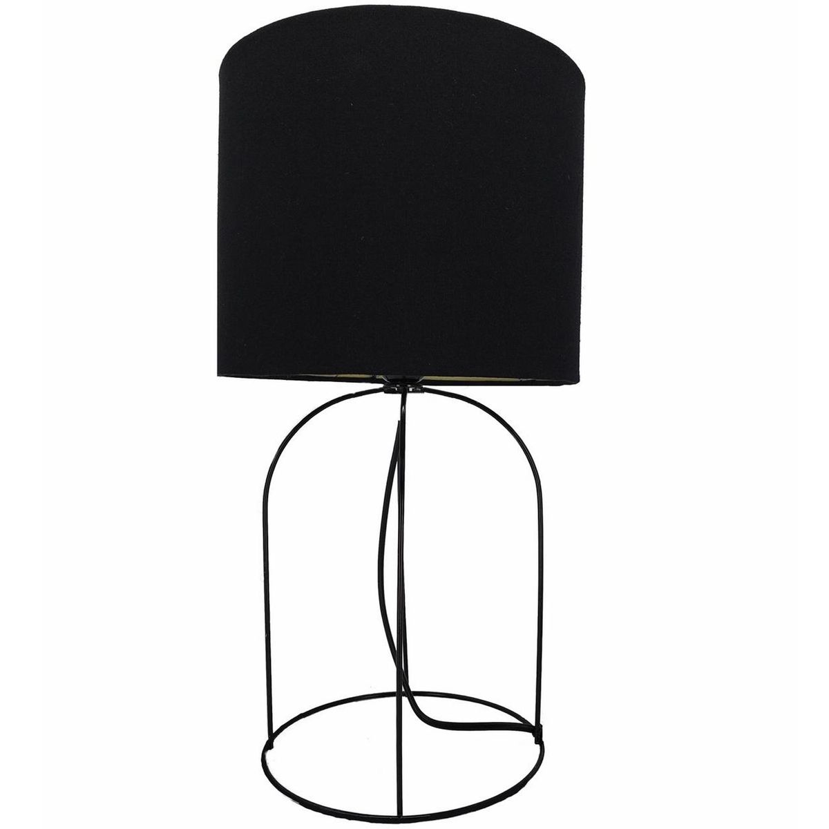 CONCEPT - Lámpara Mesa TLH-H77 Negro 37x45 cm