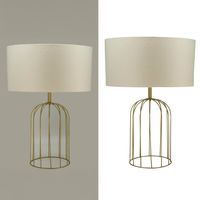 Lámpara Mesa TLH-H98 Dorado 41x55 cm