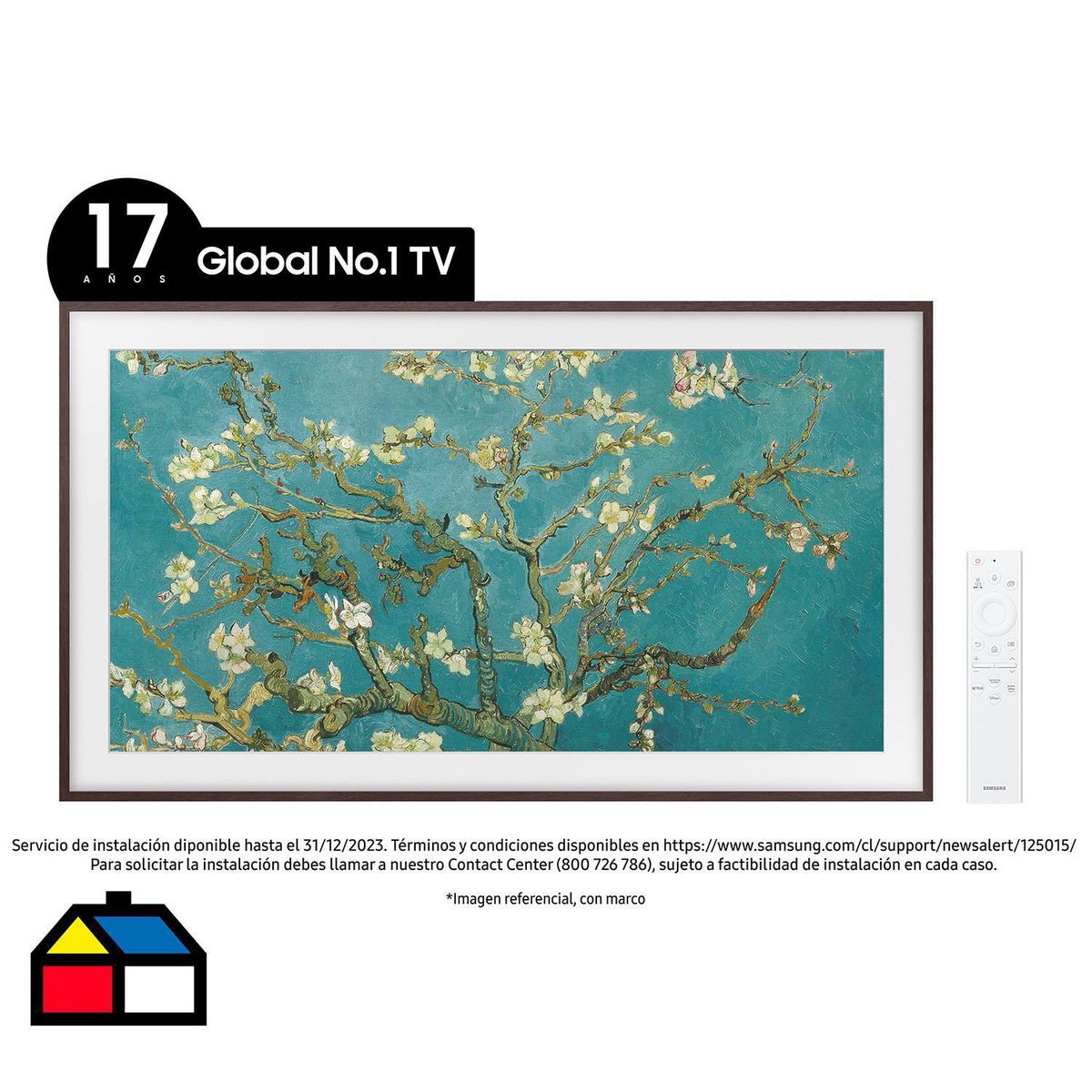 SAMSUNG - Smart TV QLED 43 " 4K Ultra HD The Frame Y22QN43VGBRU