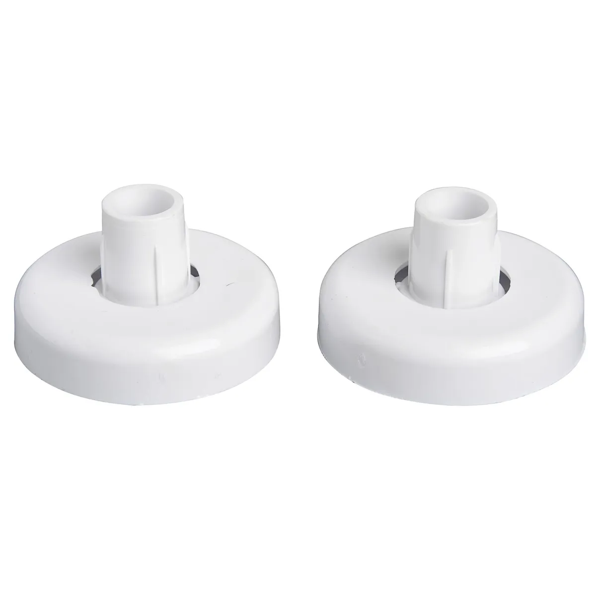 DVP - Pack 2 Soportes Barra Clóset Resistente Hogar