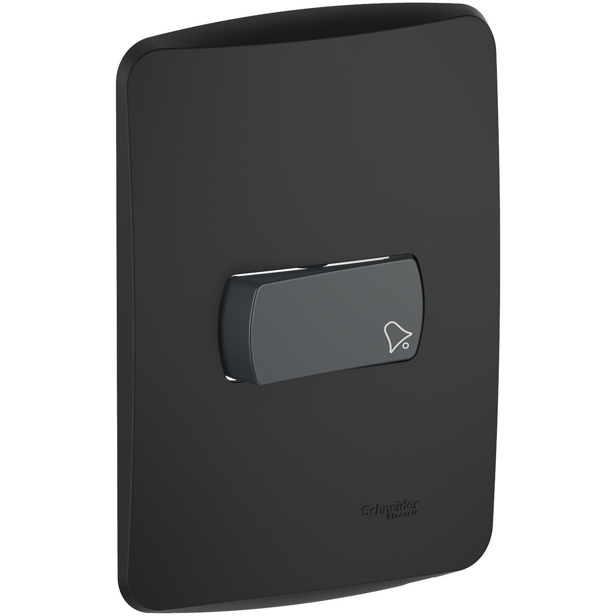 SCHNEIDER ELECTRIC - Placa Miluz Armada Pulsador 16A Grafito