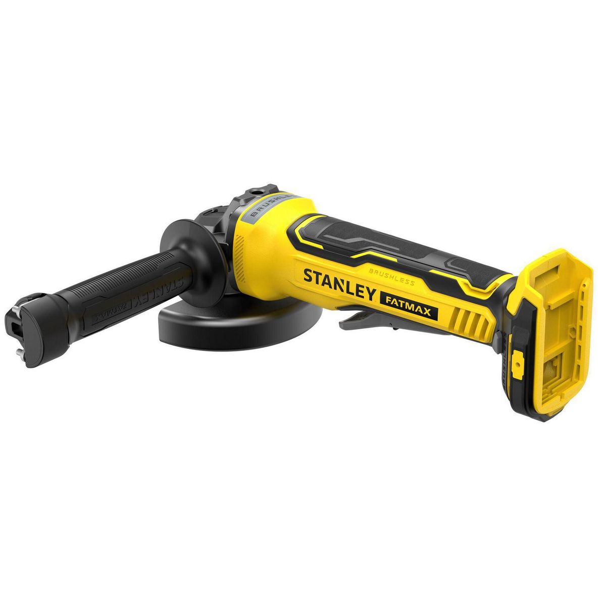 STANLEY - Esmeril angular 4,5" 20v brushless sin bateria.