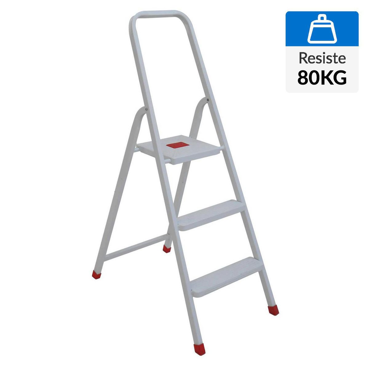 AGM - Escalera + Descanso De paso Acero 120 cm 3 Peldaños