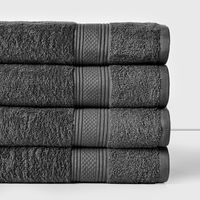 Toalla Baño Sábana 450 gr Algodón 76x160 cm Gris