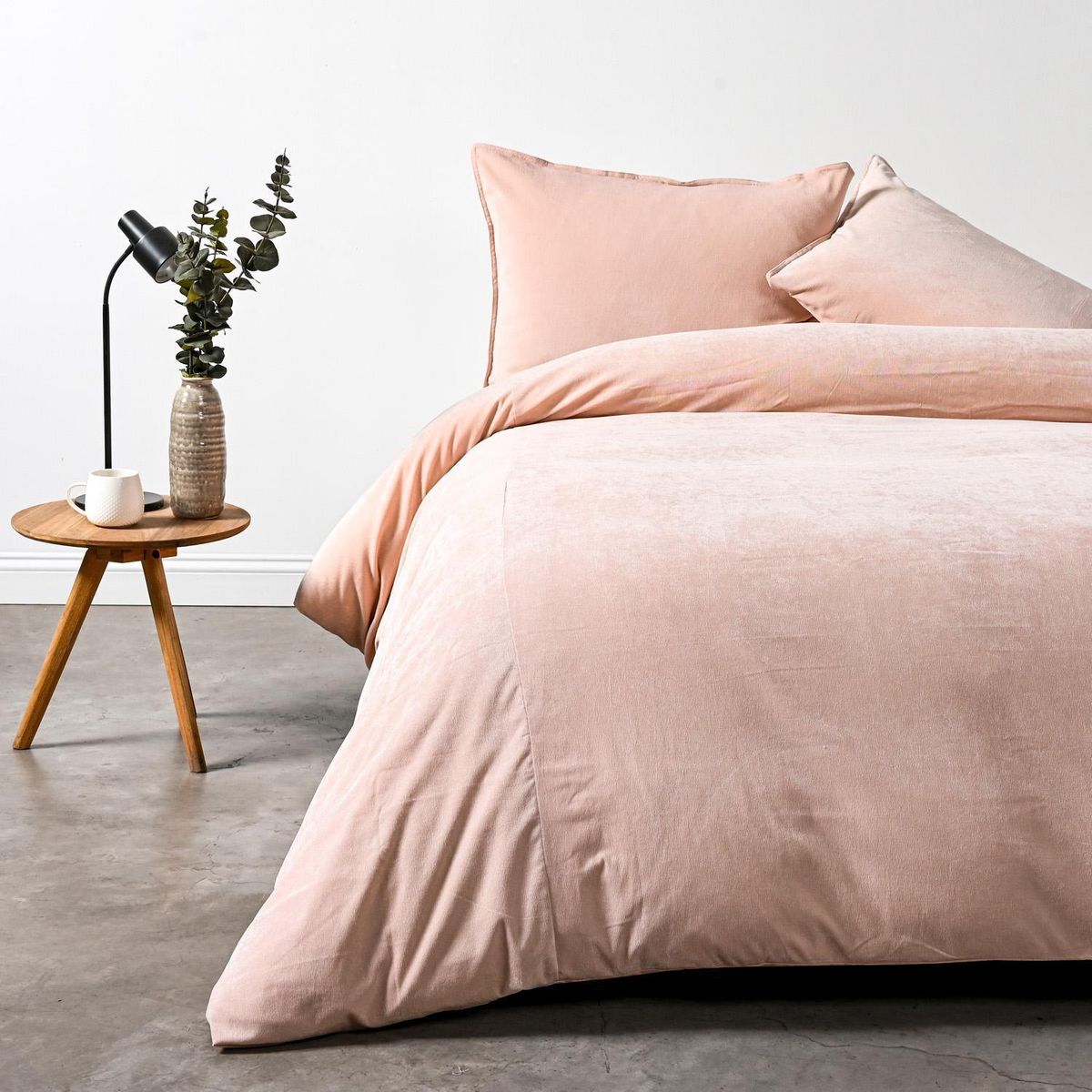 ELEMENT & CO - Funda de Plumón King Toasted Rosado