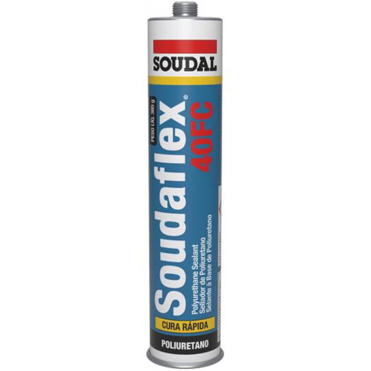 SOUDAL - Sellador de poliuretano gris 40fc soudaflex