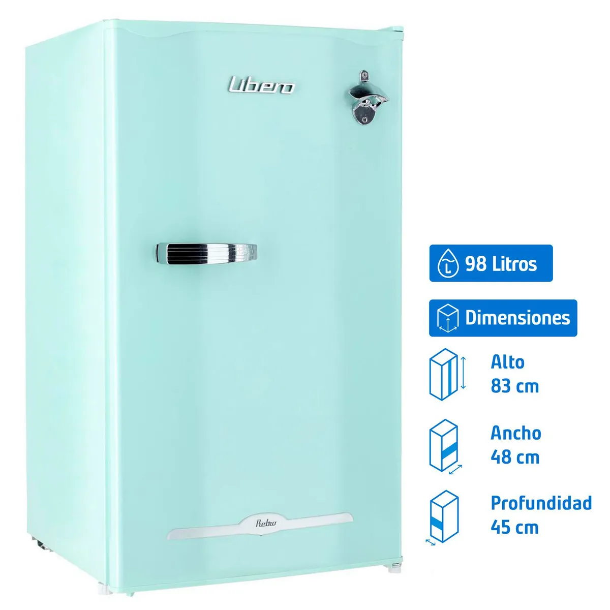 LIBERO - Frigobar Frigobar 98 Litros LFB-90M