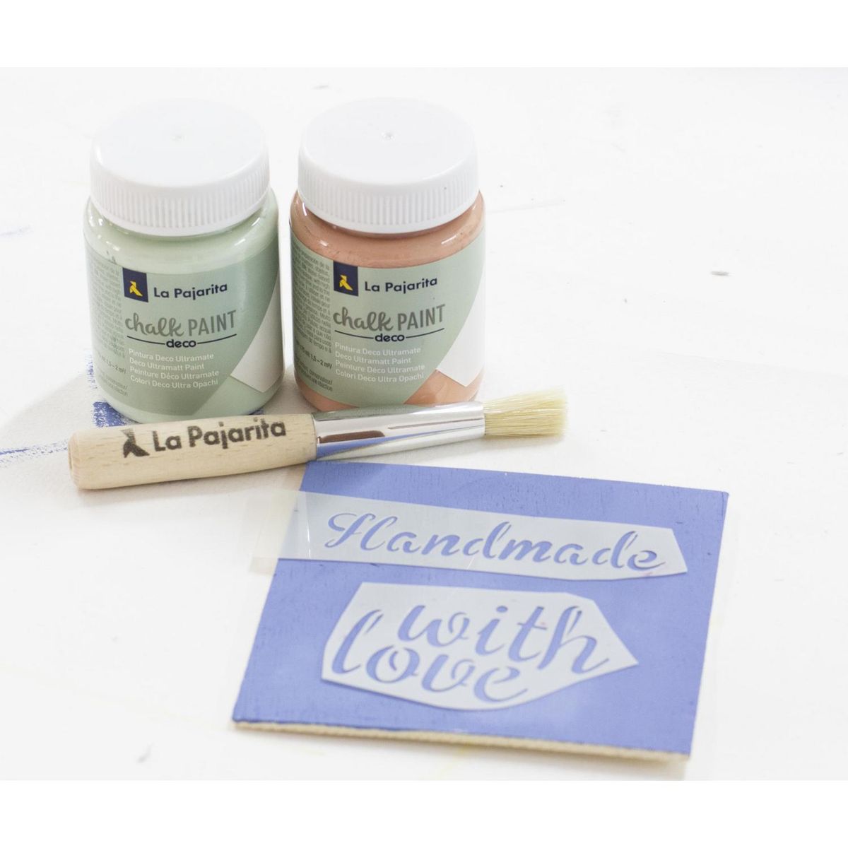 PINTURAS LA PAJARITA - Stencil Paredes Textura Geometrico 40 x 40