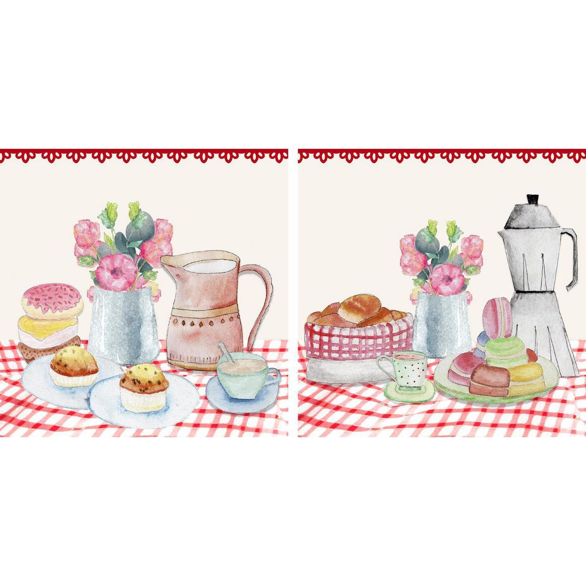 KANTU - Adhesivo dulce te 15x15 10u