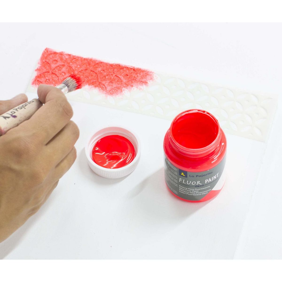 PINTURAS LA PAJARITA - Stencil Mosaique 20x20