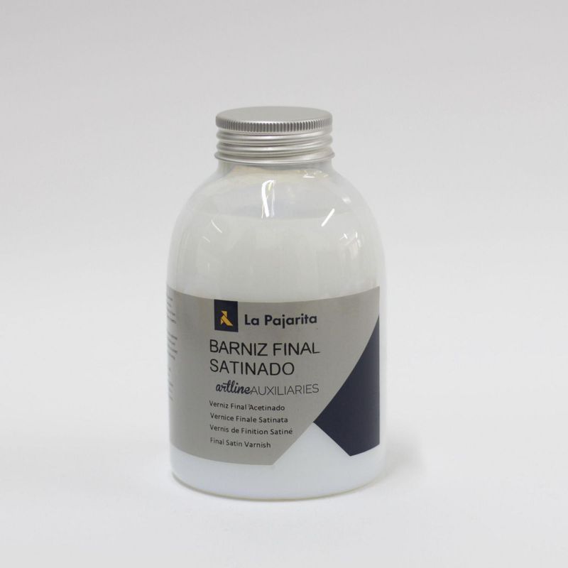PINTURAS LA PAJARITA - Barniz Acabado Satinado 500 ml