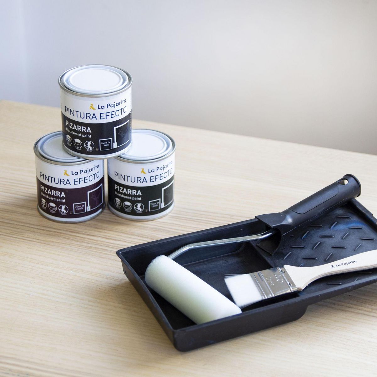 PINTURAS LA PAJARITA - Pintura Pizarra Tarro 0.25 l Dark Green