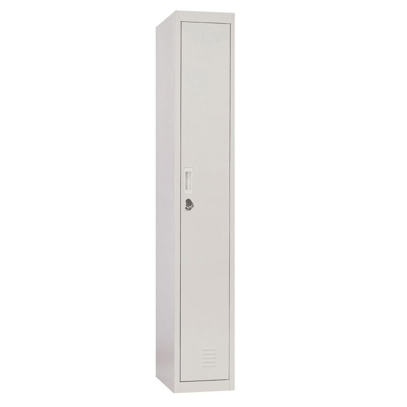 MALETEK - Locker Officelock 1 Cuerpo 1 Puerta(s) 28x166x52 cm Gris