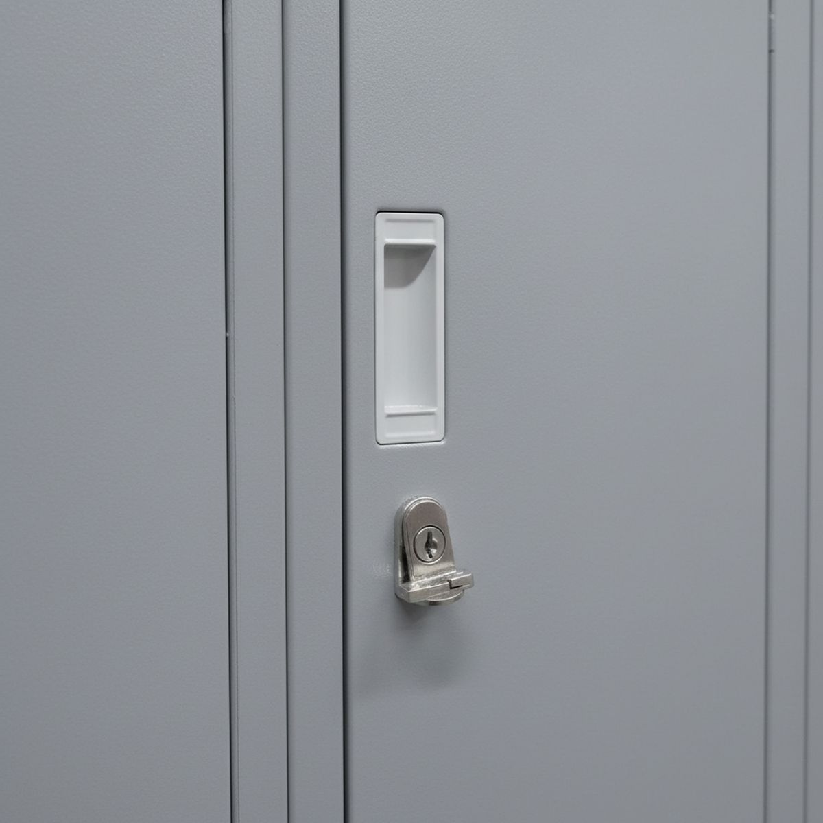 MALETEK - Locker M 3 Cuerpos 3 Puerta(s) 83x166x53 cm Gris