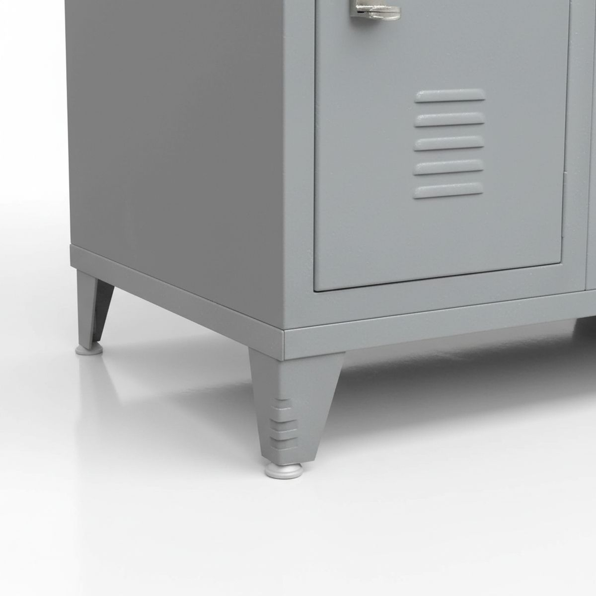 MALETEK - Locker M 3 Cuerpos 9 Puerta(s) 83x166x52 cm Gris