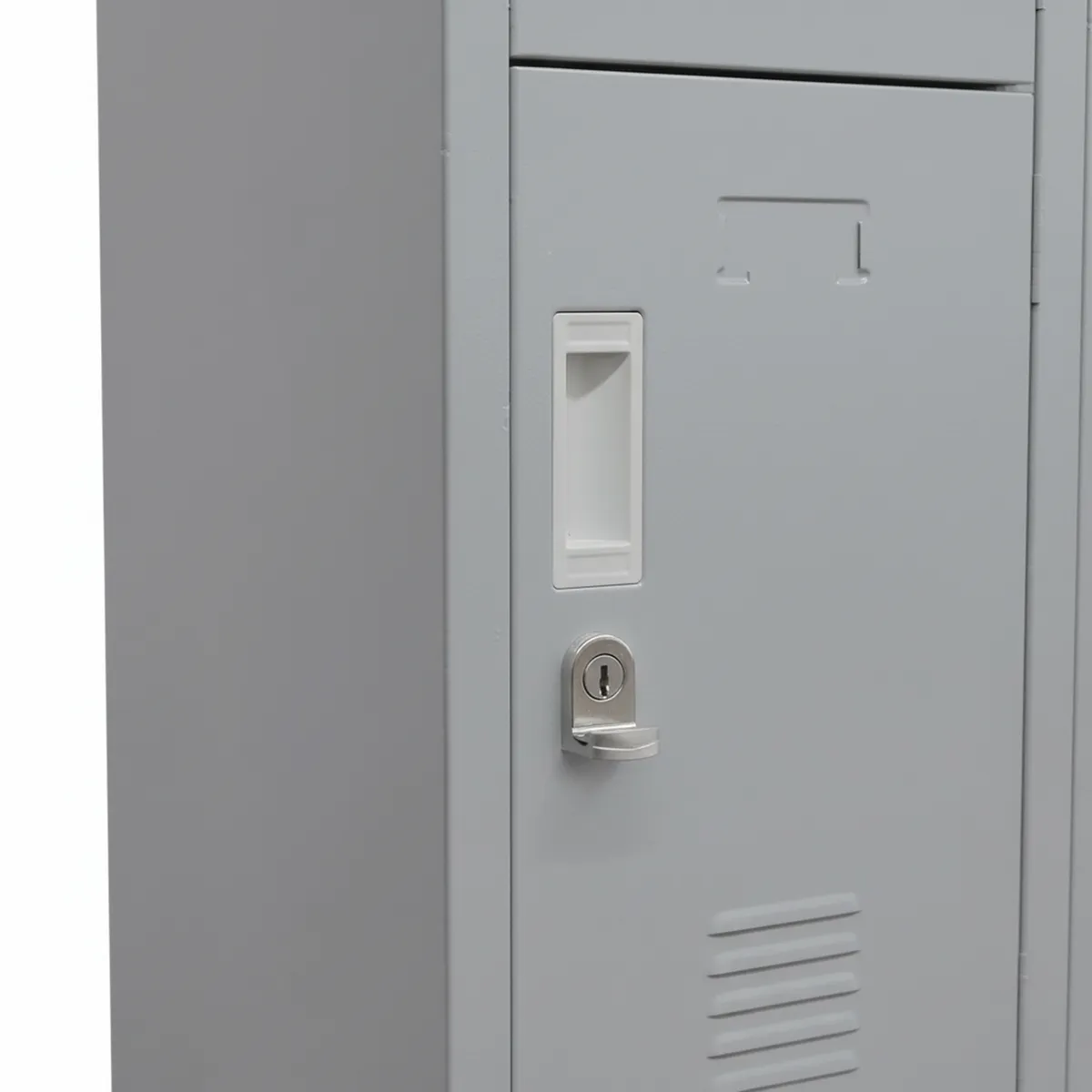 MALETEK - Locker M 2 Cuerpos 6 Puerta(s) 56,5x166x52 cm Gris