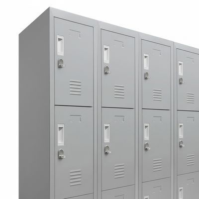 Imagen 2 del producto Locker M 5 Cuerpos 15 Puerta(s) 137x166x52 cm Gris