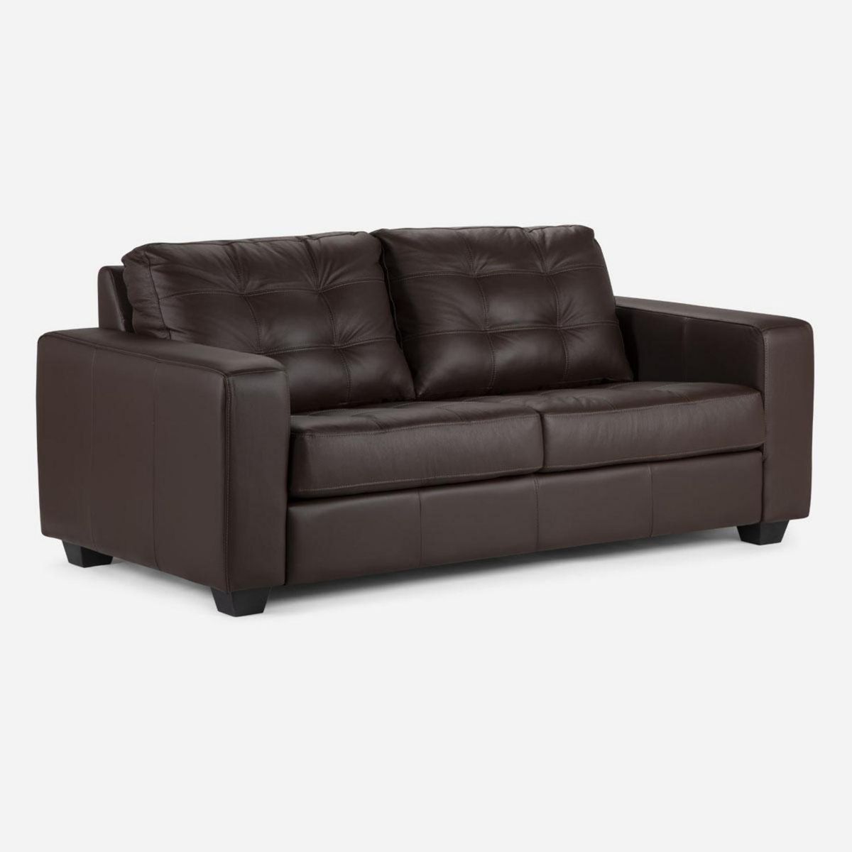 ROSEN - Sofá Manet 2 Cuerpos Cuero Pigmentado