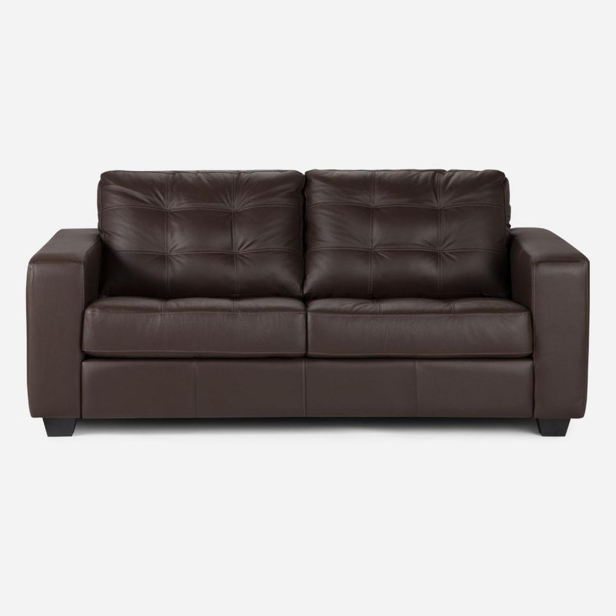 ROSEN - Sofá Manet 2 Cuerpos Cuero Pigmentado