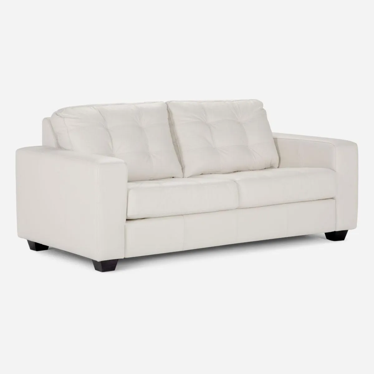 ROSEN - Sofá Manet 2 Cuerpos Cuero Pigmentado