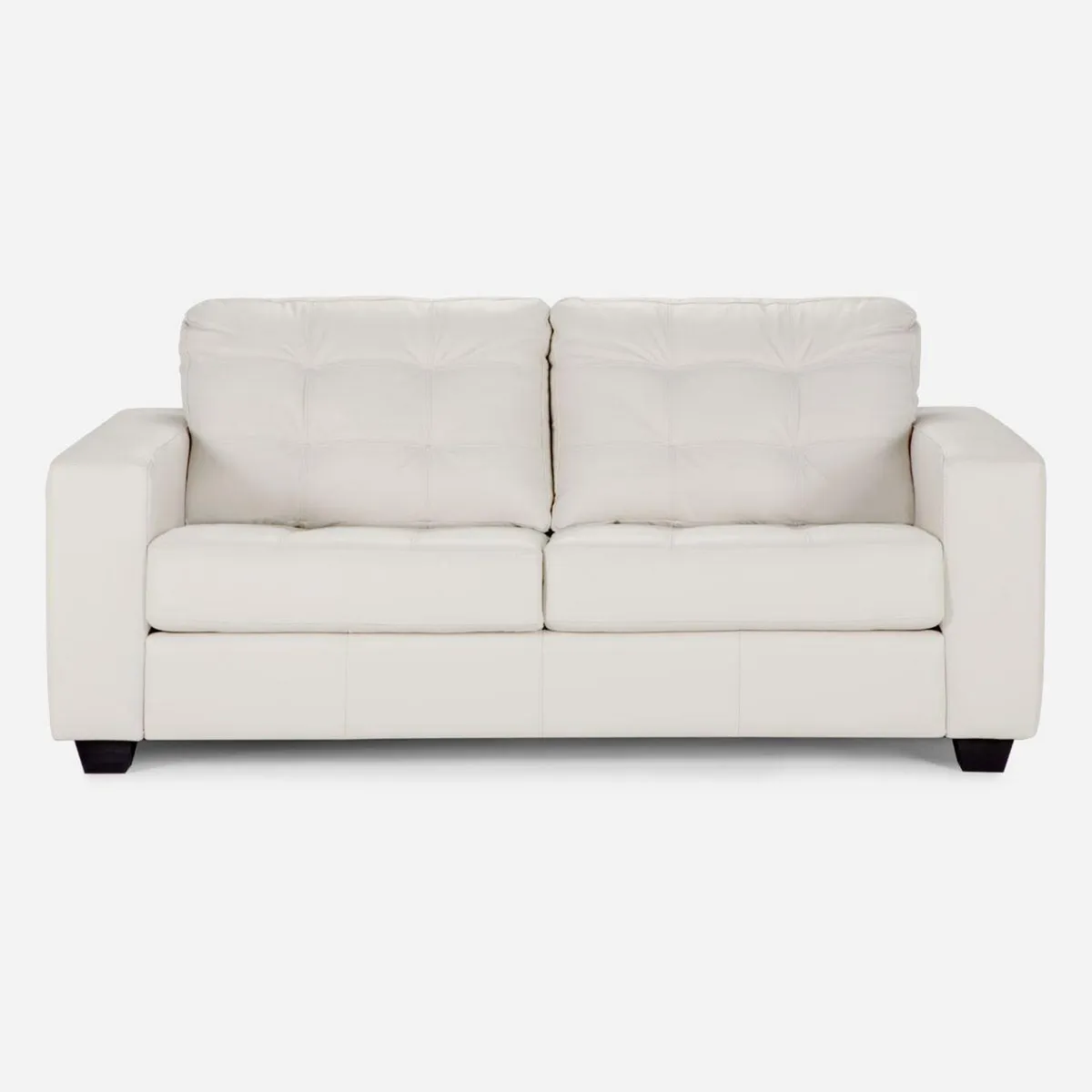 ROSEN - Sofá Manet 2 Cuerpos Cuero Pigmentado