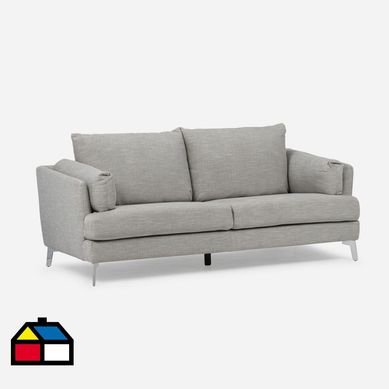 Sof 3 cuerpos Tela/Madera