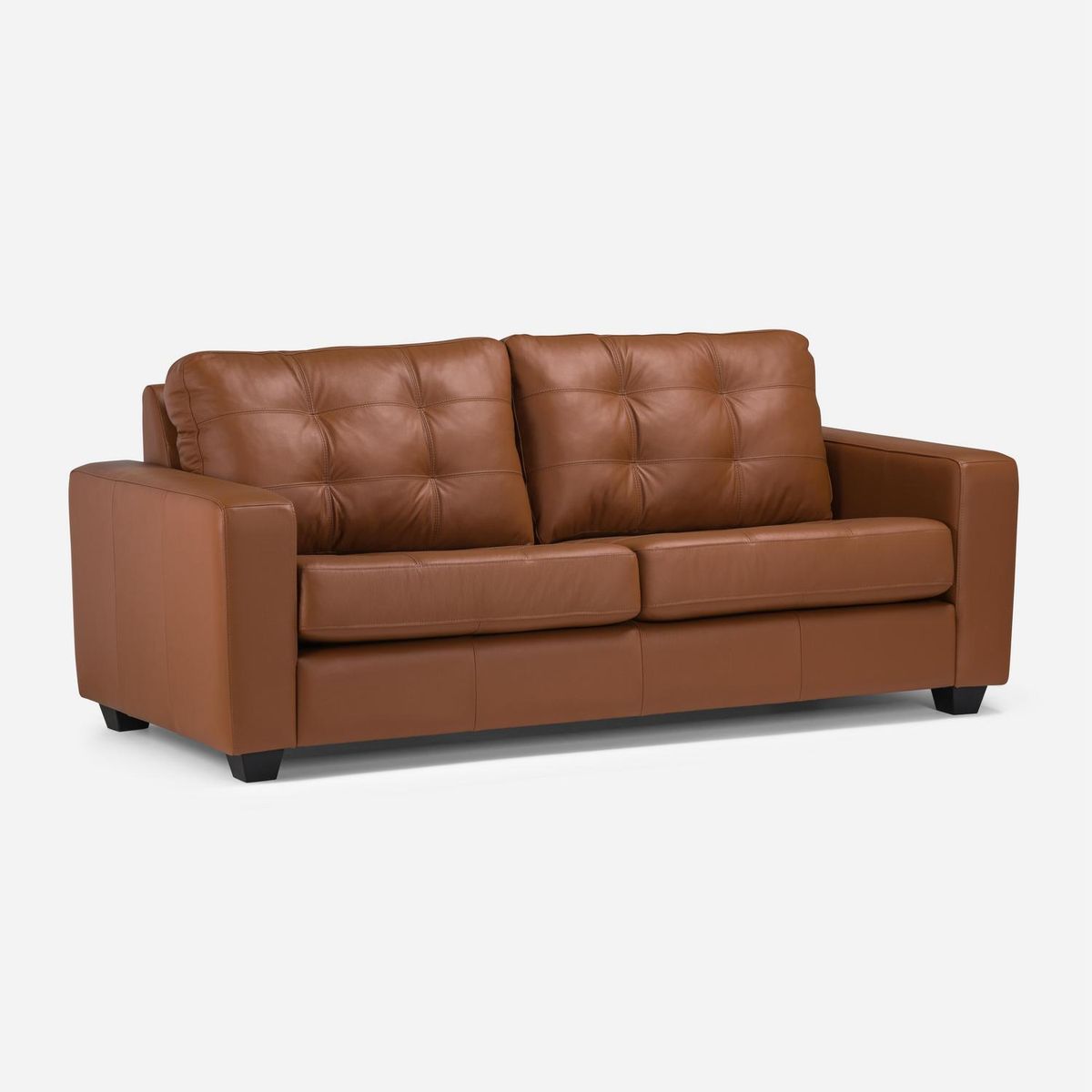 ROSEN - Sofá Manet 2 Cuerpos Cuero Pigmentado