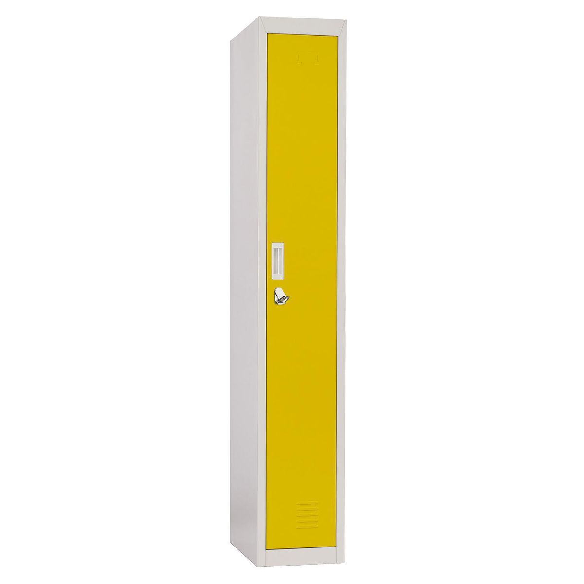MALETEK - Locker Officelock 1 Cuerpo 1 Puerta(s) 28x166x53 cm Amarillo