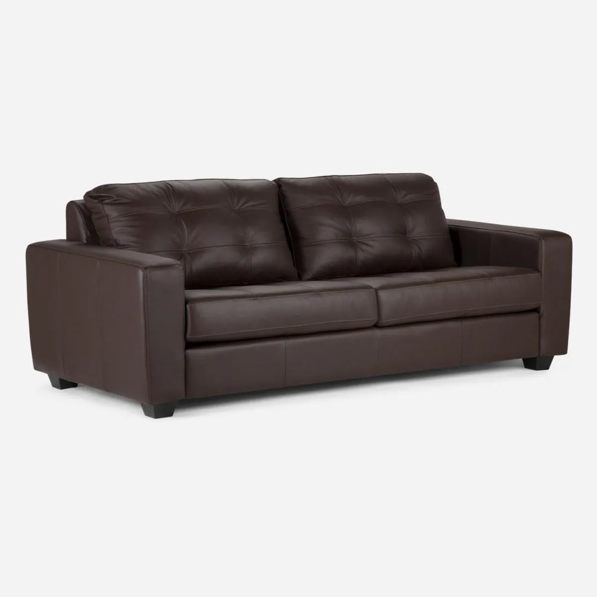 ROSEN - Sofá Manet 3 Cuerpos Cuero Pigmentado