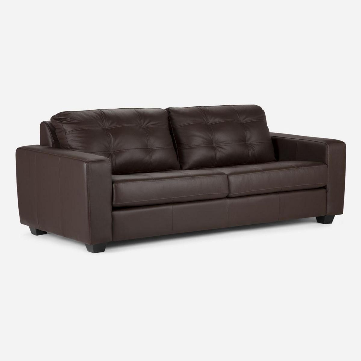 ROSEN - Sofá Manet 3 Cuerpos Cuero Pigmentado