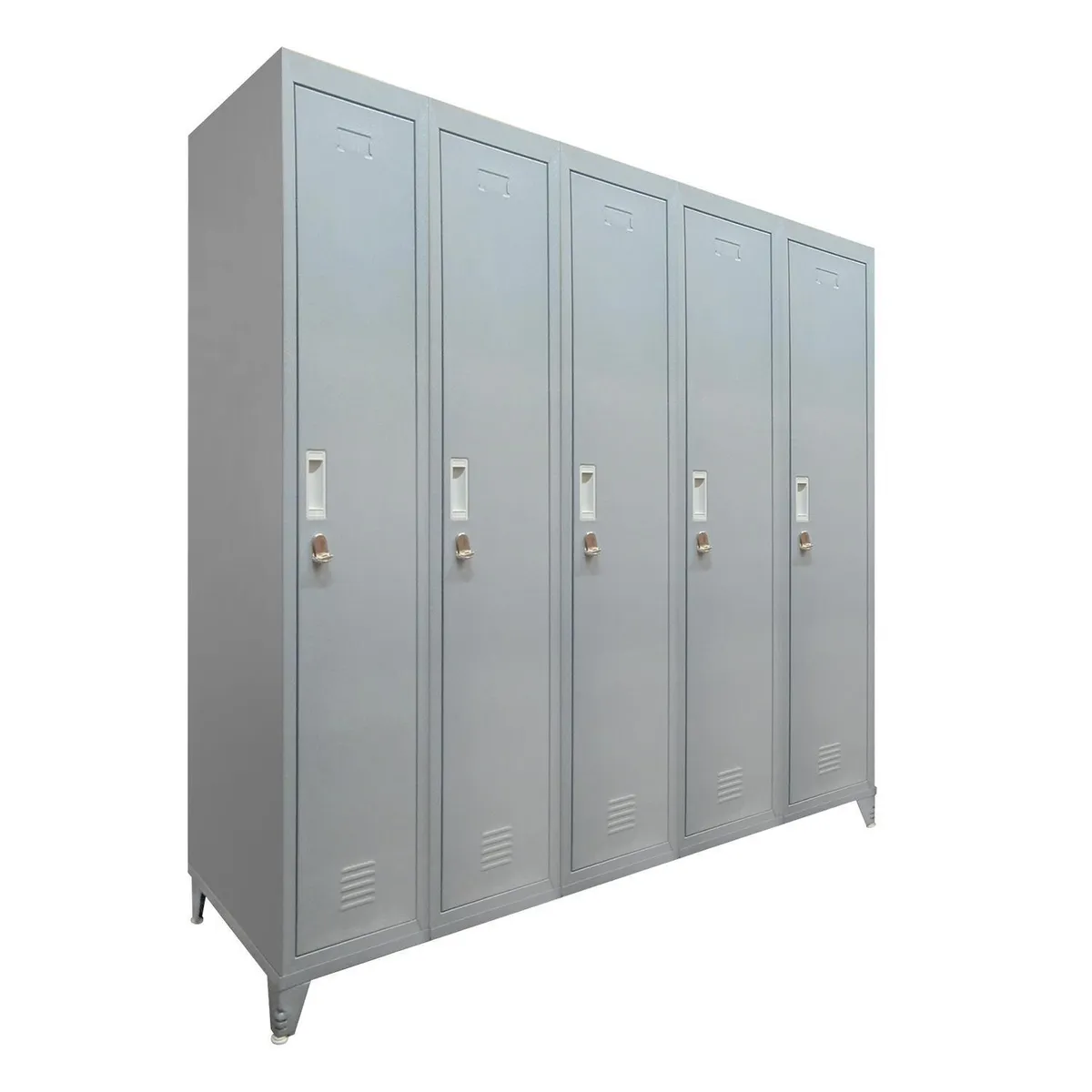 MALETEK - Locker M 5 Cuerpos 5 Puerta(s) 137x166x52 cm Gris