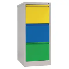 MALETEK - Kardex 3 Cajones Llave Multicolor
