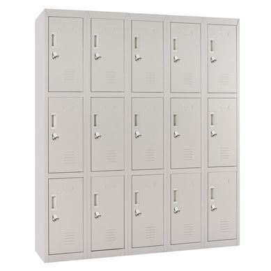 Locker Officelock 5 cuerpos 15 casilleros