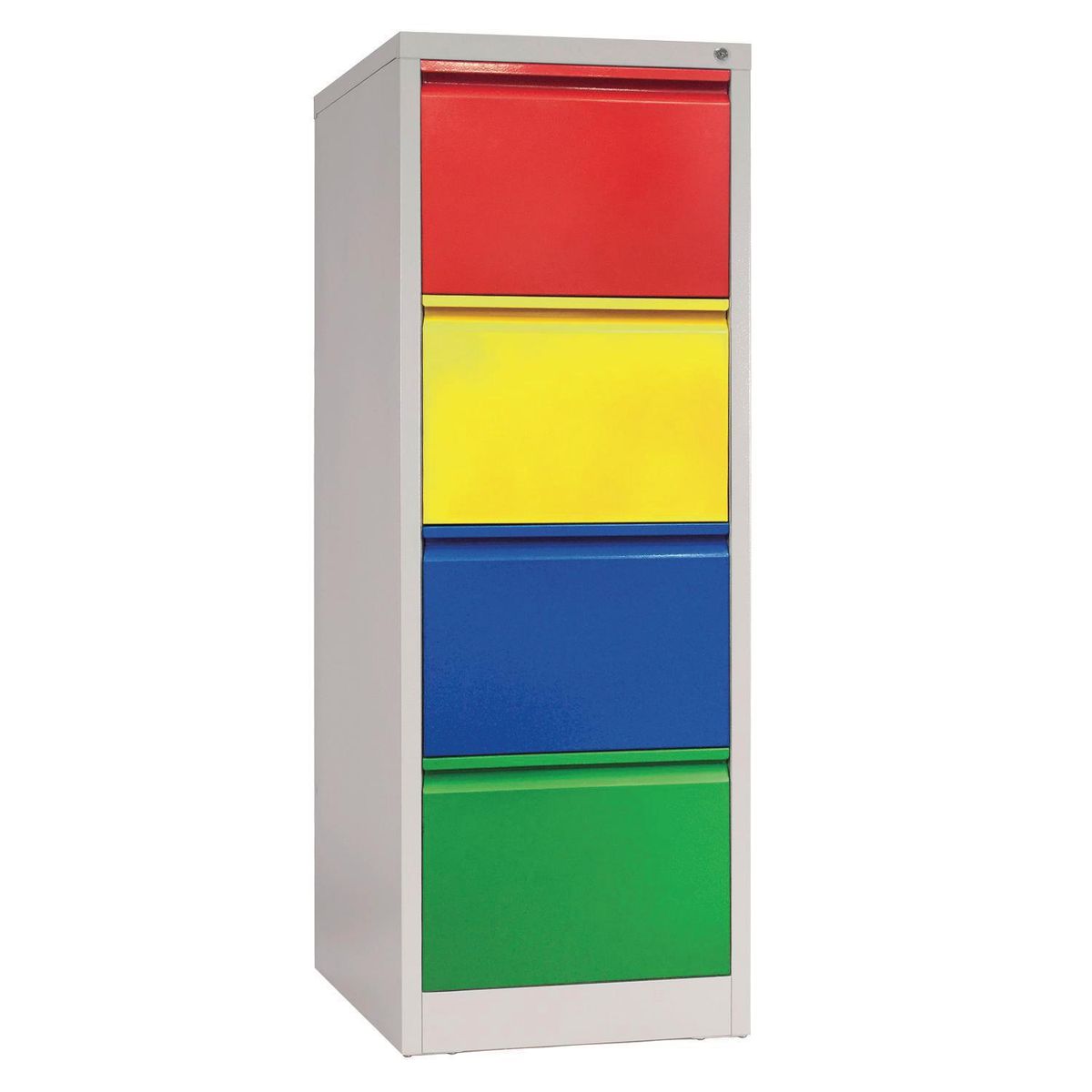 MALETEK - Kardex 4 Cajones Llave Multicolor