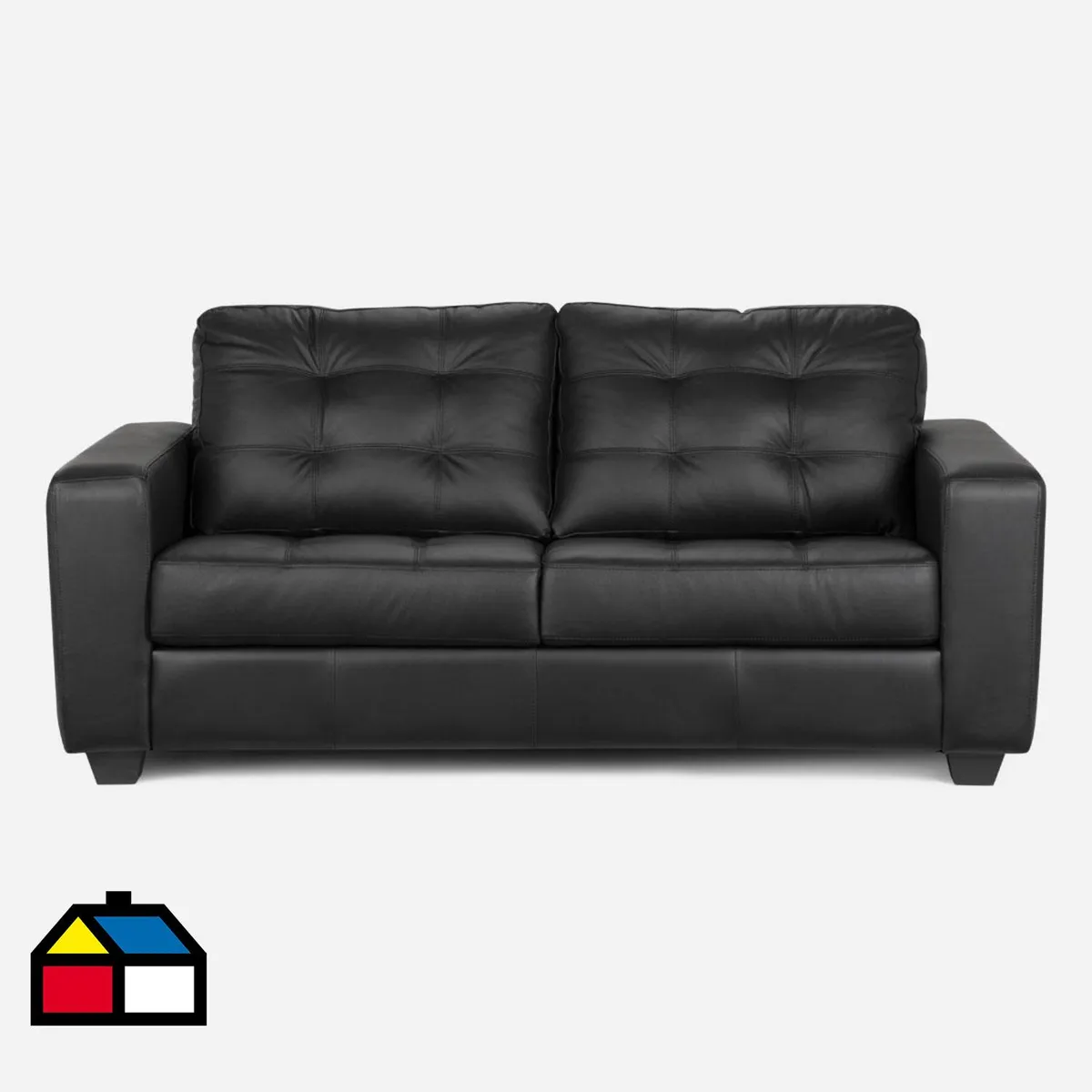 ROSEN - Sofá Manet 2 Cuerpos Cuero Pigmentado