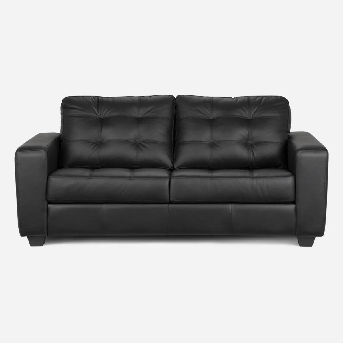 ROSEN - Sofá Manet 2 Cuerpos Cuero Pigmentado