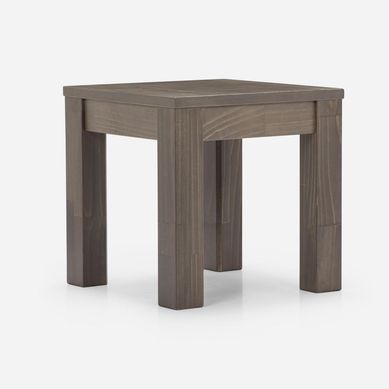 Mesa Lateral Gris rustico