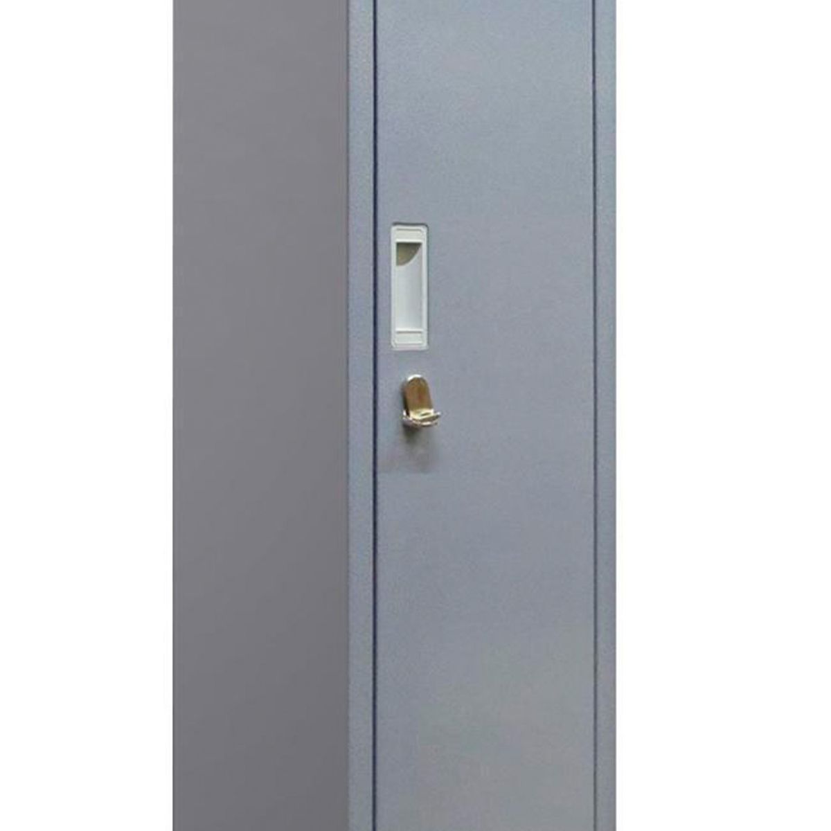 MALETEK - Locker M 1 Cuerpo 1 Puerta(s) 29x166x53 cm Gris