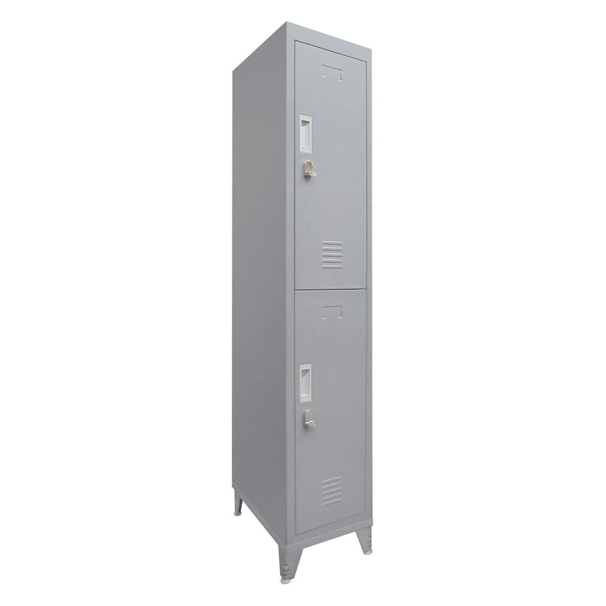 MALETEK - Locker M 1 Cuerpo 2 Puerta(s) 29x166x53 cm Gris
