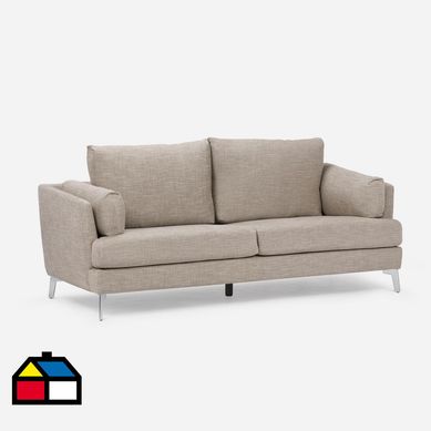 Sof 3 cuerpos Tela/Madera