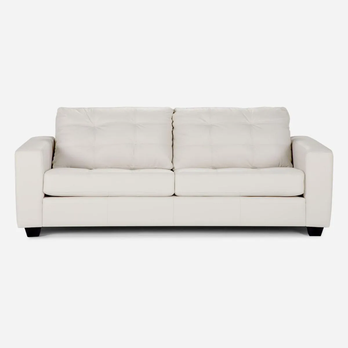 ROSEN - Sofá Manet 3 Cuerpos Cuero Pigmentado