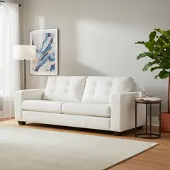 ROSEN - Sofá Manet 3 Cuerpos Cuero Pigmentado