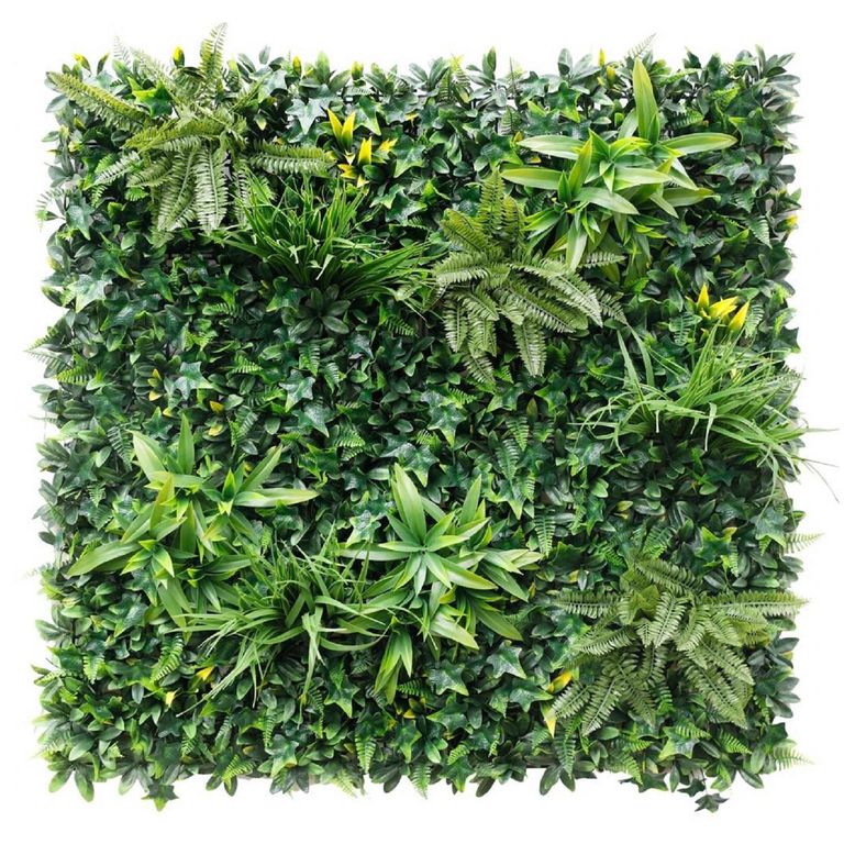 Jardín vertical artificial palmeta Amazonas 100x100 cm
