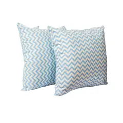 MASEL - Set de 2 Cojines Lona Estampado 50x50 cm