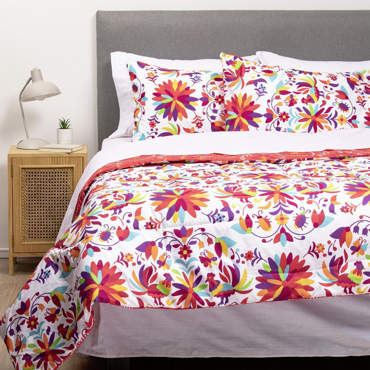 ARTHOME - Combo 19 plumón rojo México reversible 2 plazas