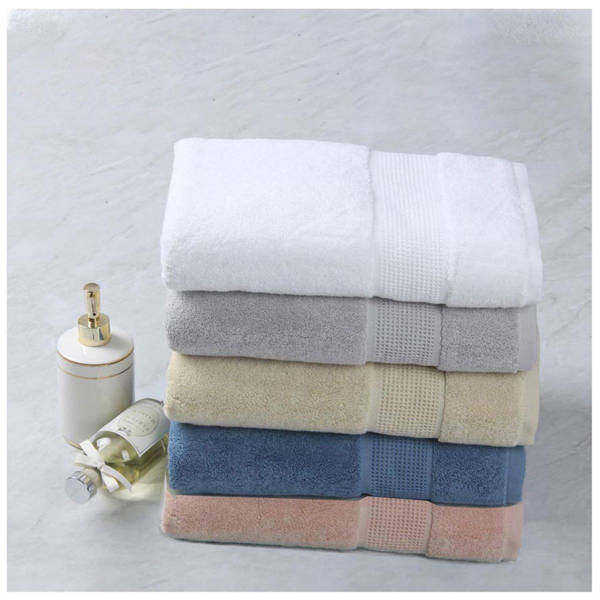 DIB - Toalla de Mano Verona 500 gr Algodón 50x80 cm