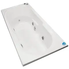 NORGLAS - Tina 160cm x 70cm  hidromasaje Jios 5 jets izquierda