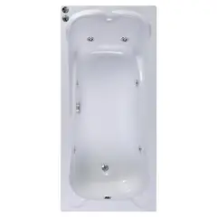 NORGLAS - Tina 150cm x 70cm  hidromasaje Larisa 6 jets derecha